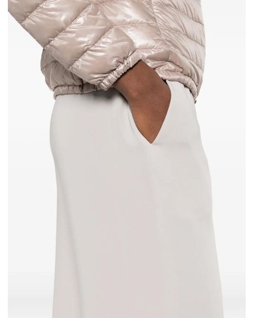 Pantalones Con Cordones Herno de color White