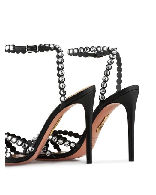 Aquazzura Tequila 105mm サンダル Metallic