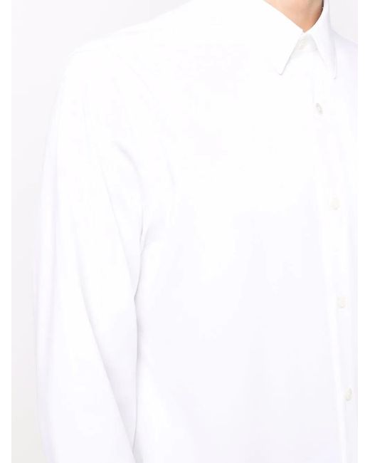 Theory White Sylvain Slim-Fit Shirt for men