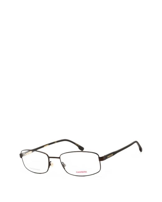 Carrera White Rectangle-Frame Glasses for men