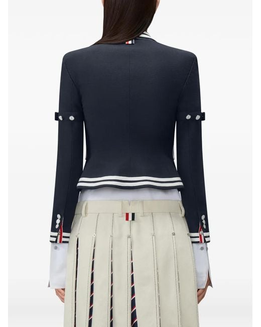 Thom Browne Cropped Jack in het Blue
