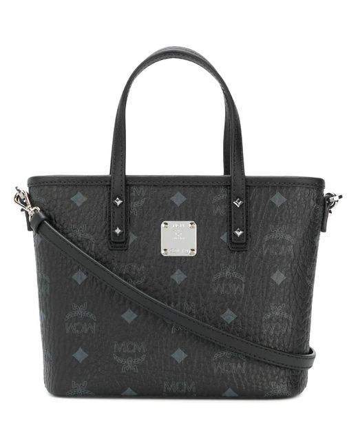 MCM Anya ミニ ハンドバッグ Black