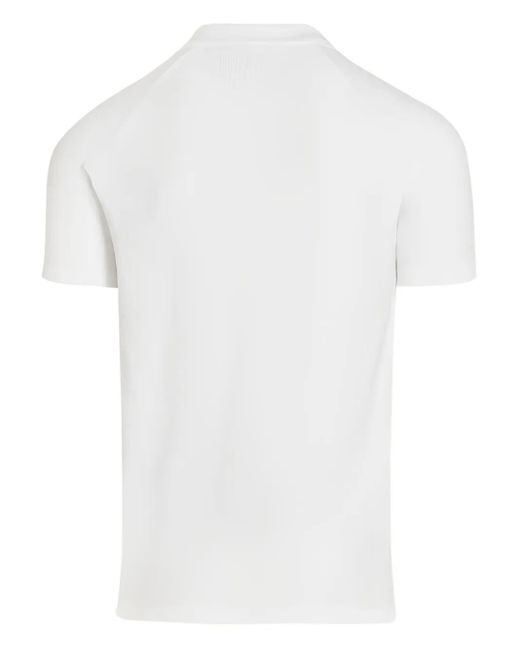 ALPHATAURI White Short-Sleeve Polo Shirt for men