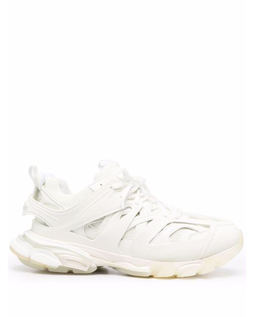 Balenciaga Track Glow-in-the-dark Low-top Sneakers in White for Men - Lyst