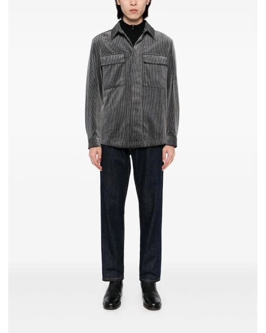 Boss Gray Corduroy Jacket for men