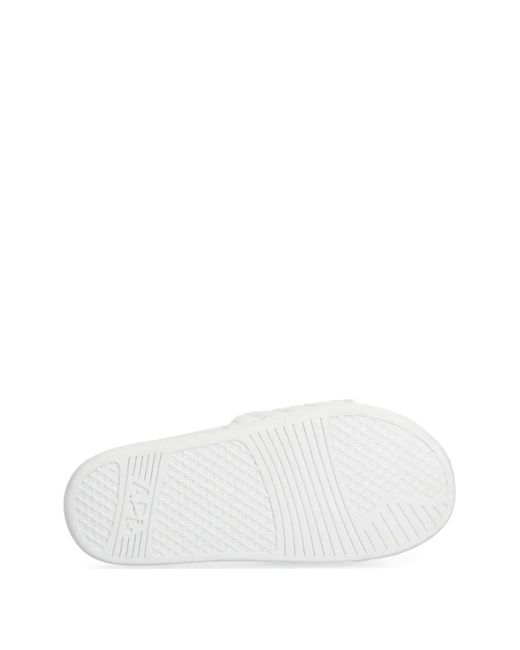 Athletic Propulsion Labs White Lusso Slides