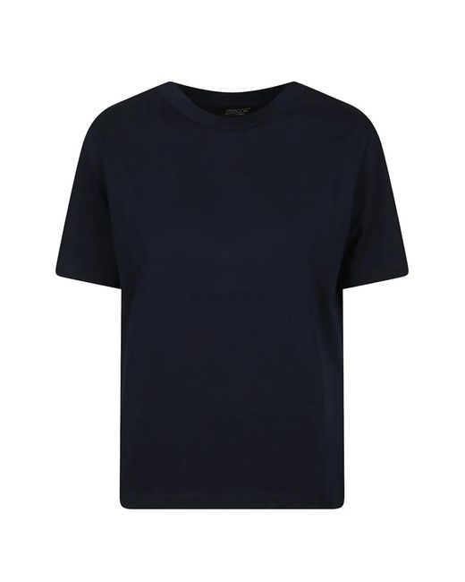 Aragona Black T-Shirt À Col Rond