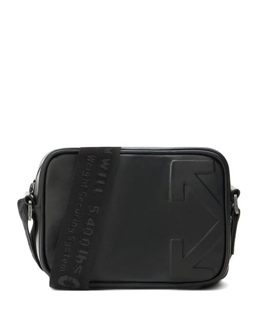 Off-White c/o Virgil Abloh Black Heritage Camera Messenger Bag for men