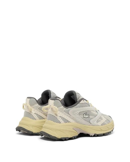 Lacoste White L003 Neo Shot Panelled Sneakers