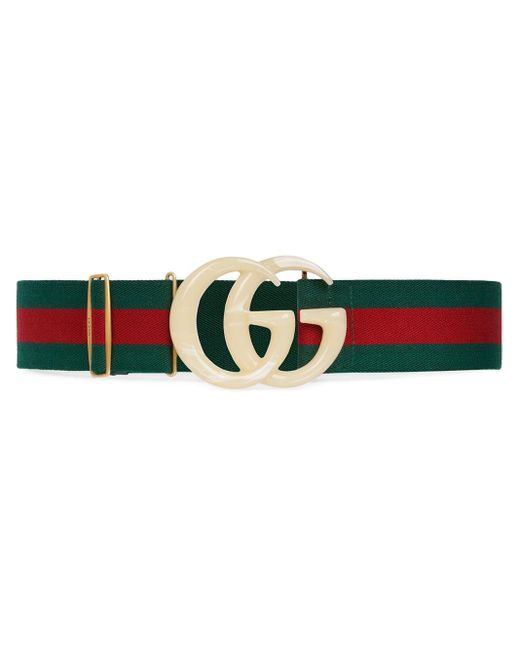 gucci belt white red and green