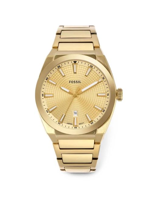 Fossil Metallic Everett 42Mm Watch for men