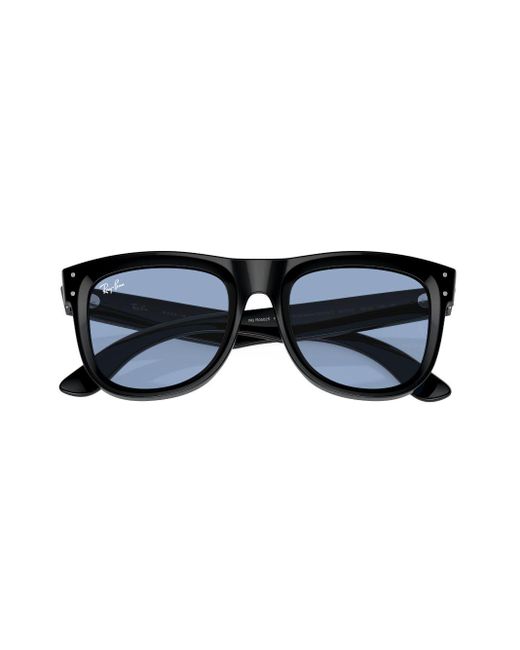 Ray-Ban Blue Wayfarer Reverse Round-frame Sunglasses