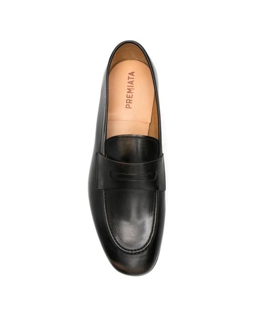 Premiata Brown Penny Leather Loafers for men