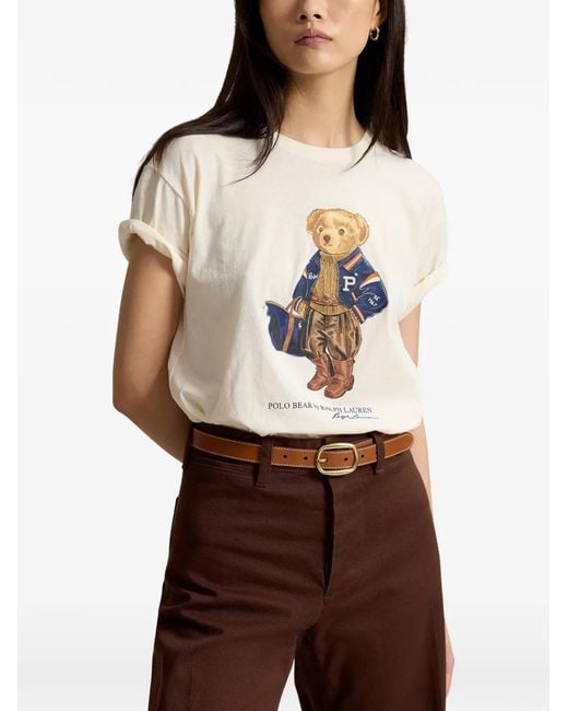 Polo Ralph Lauren White Polo-Style T-Shirt