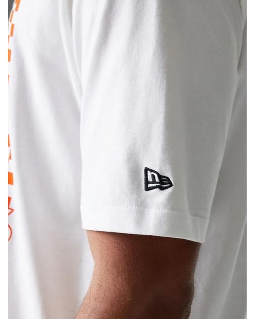 KTZ White Graphic-Print T-Shirt