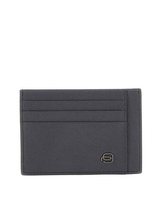 Piquadro Kartenetui mit Logo in Gray für Herren