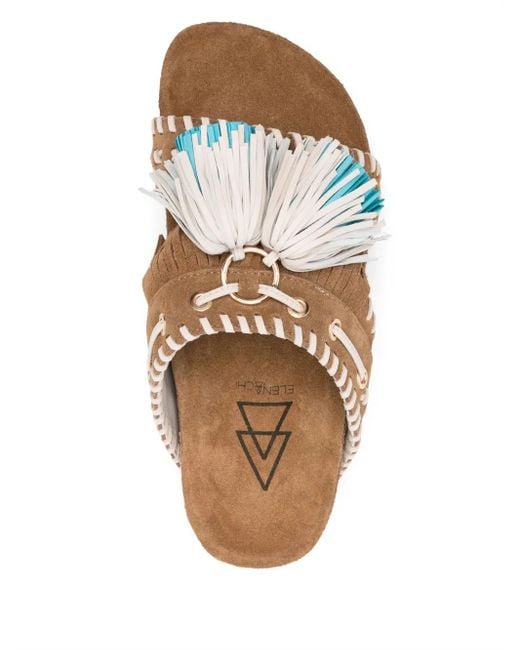Elena Iachi C10 Sandalen in het White