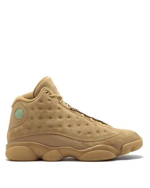 Nike Brown Air 13 Retro "Wheat" Sneakers for men