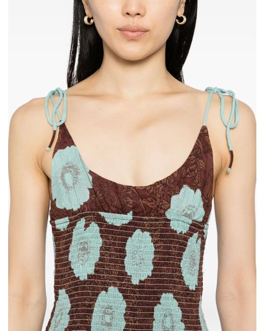 Free People White Adriel Midikleid