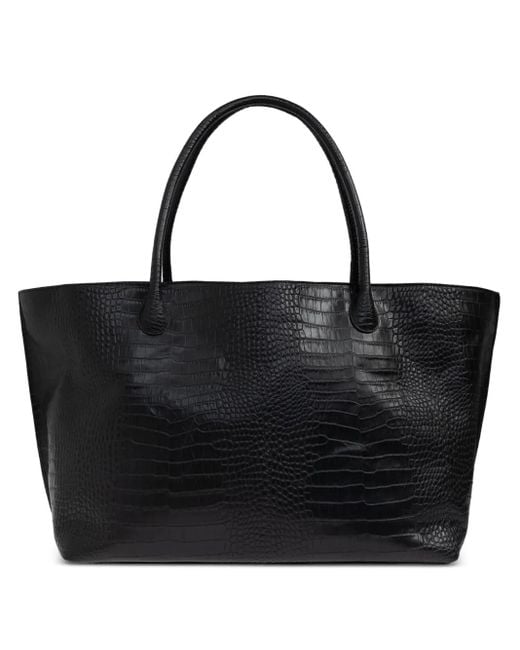 LIE STUDIO Black Eva Weekend Tote Bag