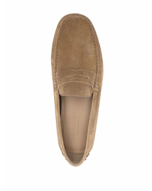 Scarosso Brown Michael Flat Loafers for men