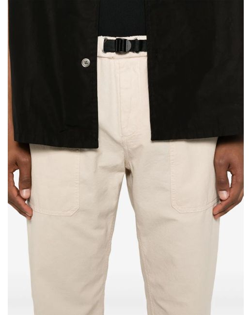 White Sand Natural Cotton Trousers for men