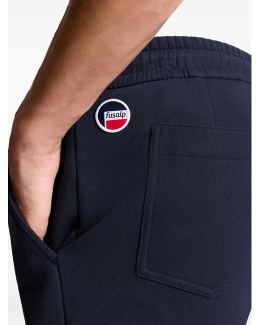 Fusalp Blue Elastic-Waistband Track Pants for men