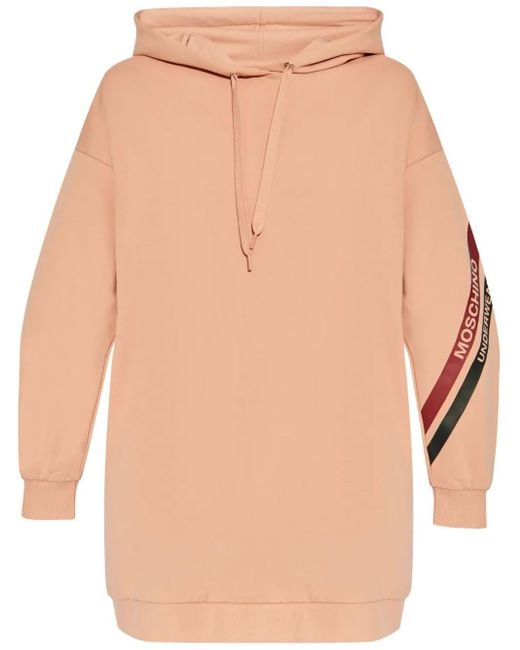 Moschino Natural Logo Hoodie