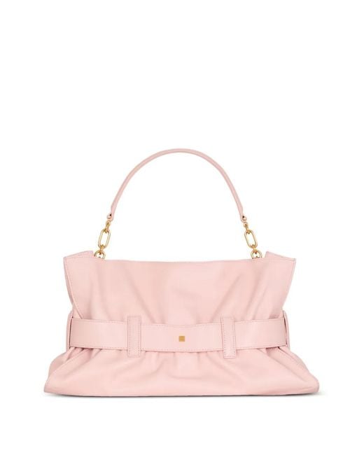 Balmain Pink Medium Anthem Bag