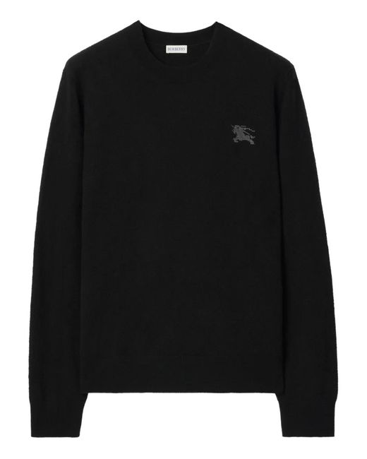 Burberry Black Wool Sweater for men