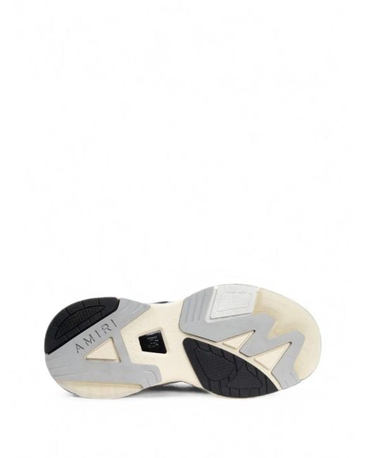 Amiri White Ma-Runner Panelled Sneakers for men