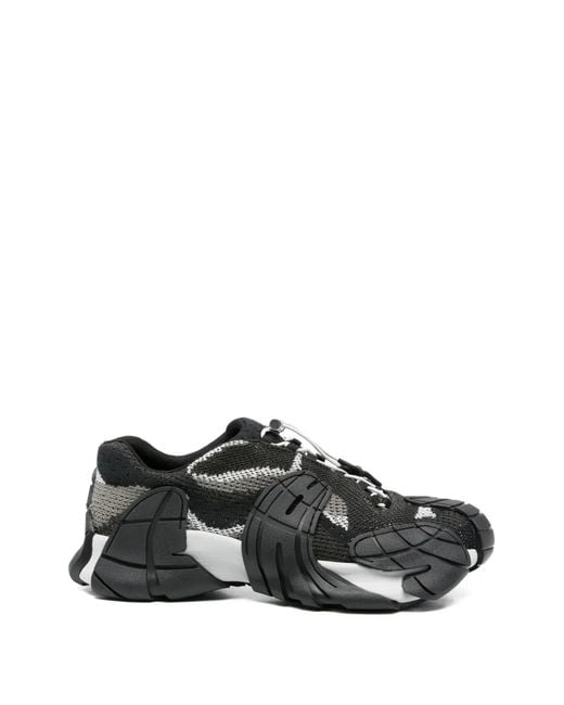 CAMPERLAB Black Lace-Up Sneakers for men