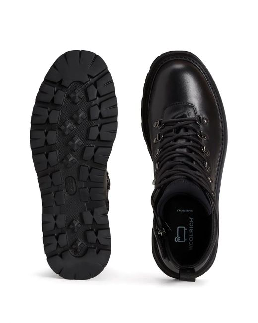 Woolrich Black Hiking Boot for men