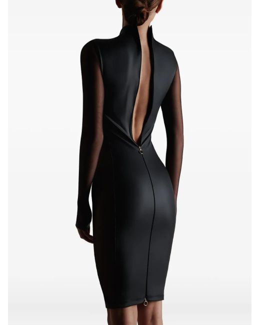 Maison Close Black Chambre Noire Long-Sleeved Dress