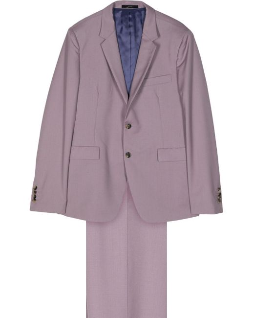 Paul Smith Purple Single-breasted Two-piece Suit for men