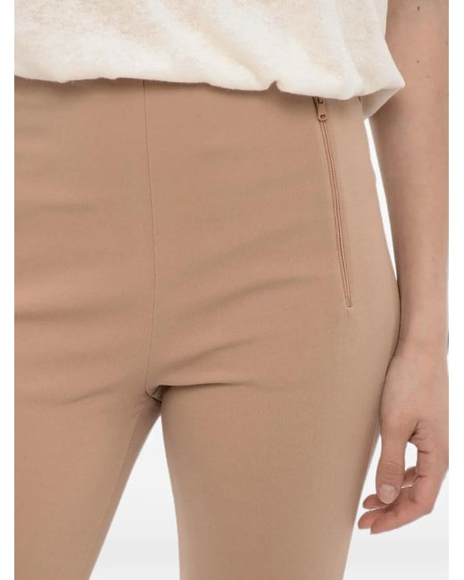 Wardrobe NYC White Ankle-Slit Skinny-Fit Trousers