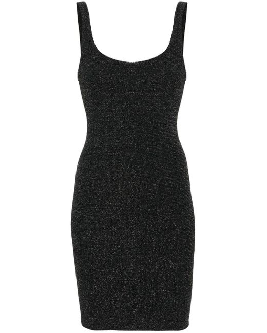 Mc2 Saint Barth Black Mini Dress