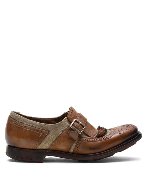 Church's Brown Shanghai W 150Th Anniversary Leather Loafers