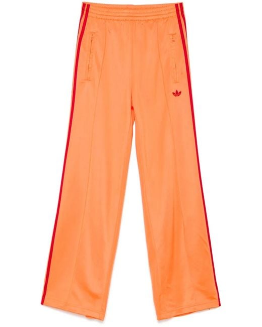 Adidas Orange Pantalon De Jogging Firebird Adicolor