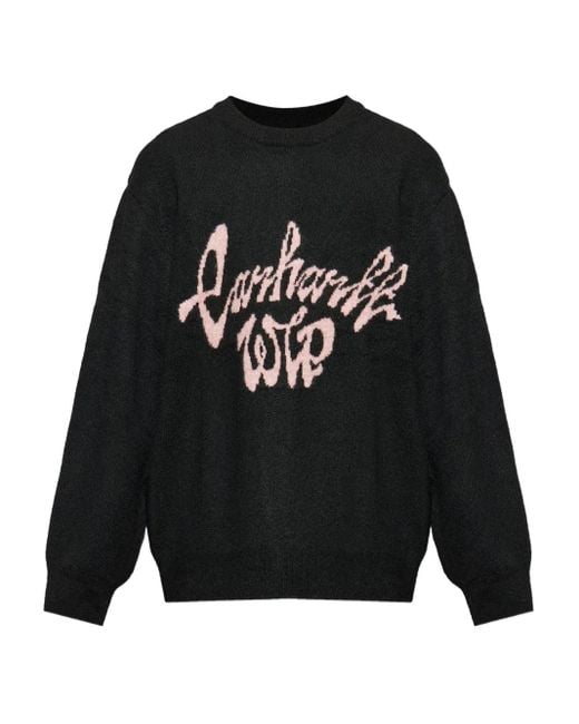 Carhartt Black Chedda Logo Sweater for men