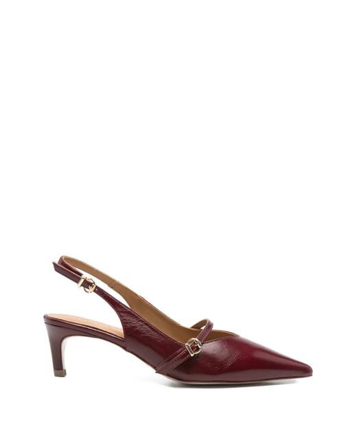 Pedro Miralles Brown Leather Mules