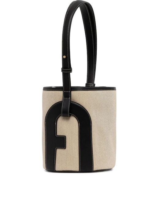 Furla Black Lido Beuteltasche