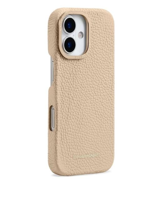 Maison De Sabre Natural Leather Iphone 17 Case