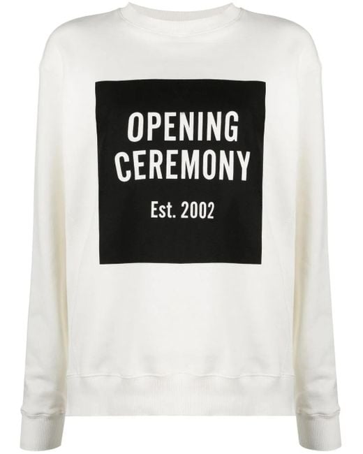 Opening Ceremony Black Box-Logo Sweatshirt