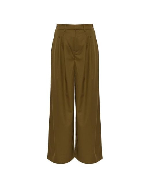 Gestuz Green Gzolivia Pleated Trousers