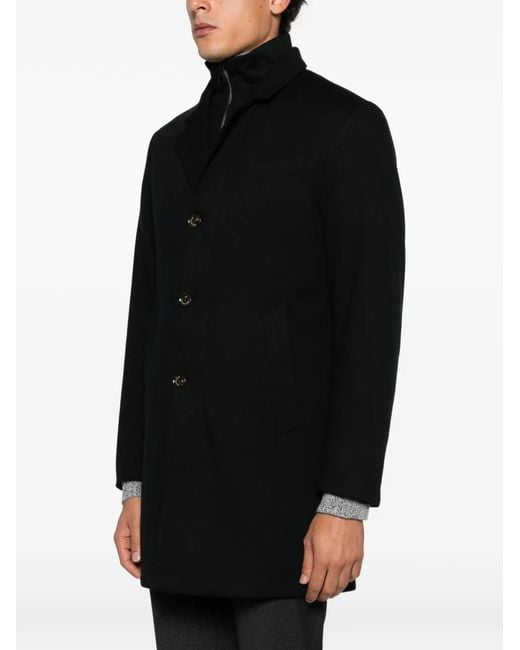 Abrigo Con Botones Montecore de hombre de color Black