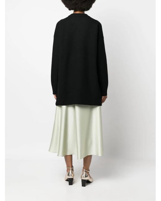 Jil Sander Black Pullover Mit Rundhalsausschnitt