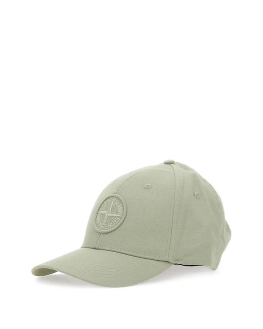 Stone Island Green Hat for men
