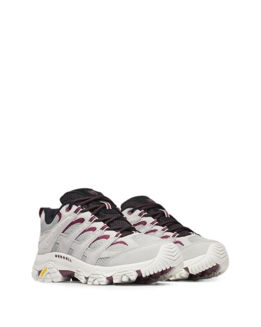 Merrell White Moab 3 Sneakers