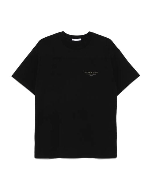 Givenchy Black T-Shirts And Polos for men
